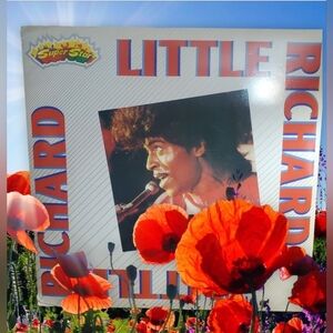 Little Richard Super Star  1982 Vinyl Record, Printed and Manufactured in Italy